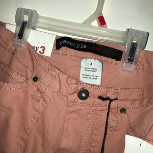 Skinny jeans pastel pink sz 3 freestyle revolution